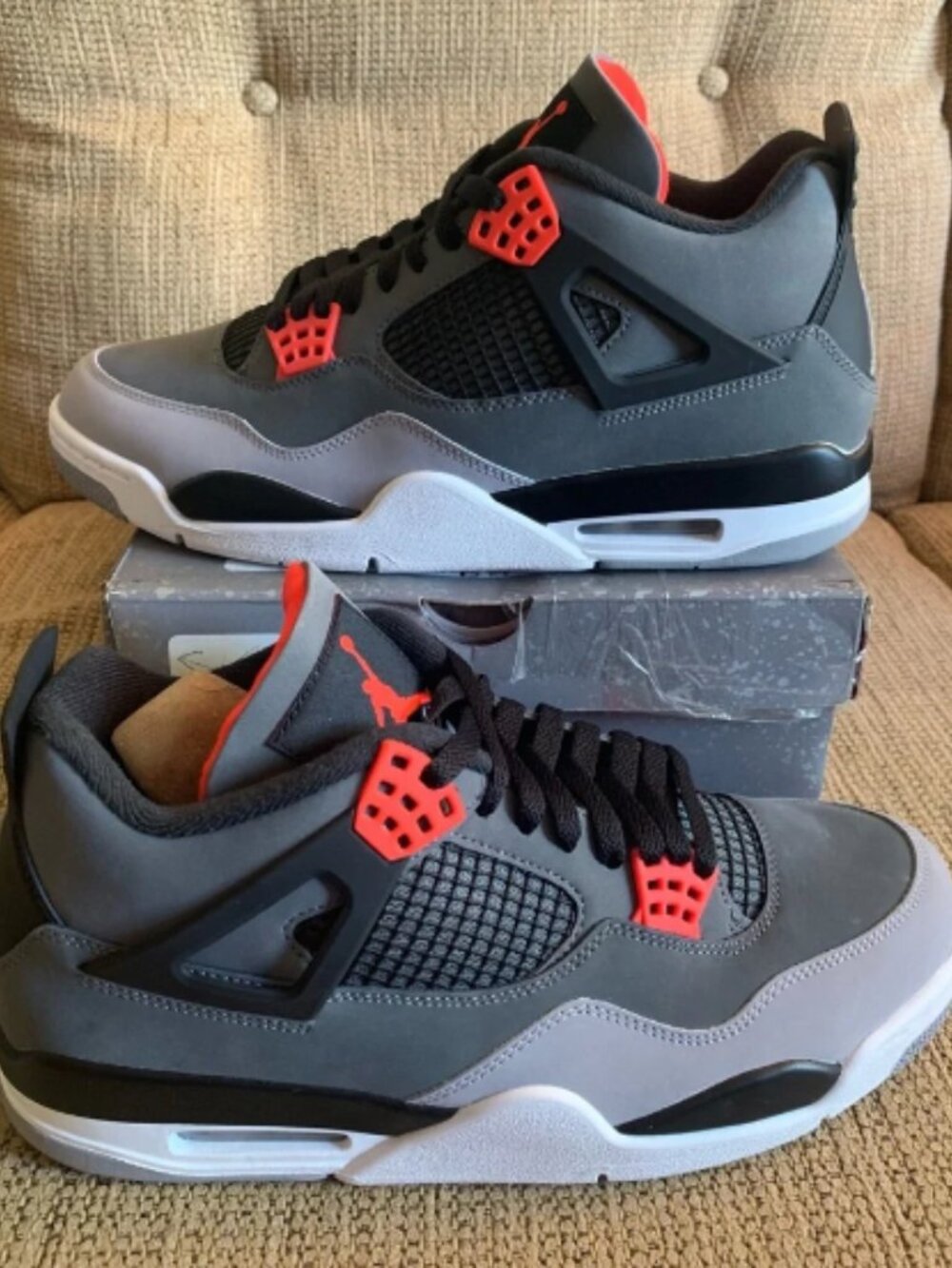 NEW Men's Air Jordan 4 Retro Infrared